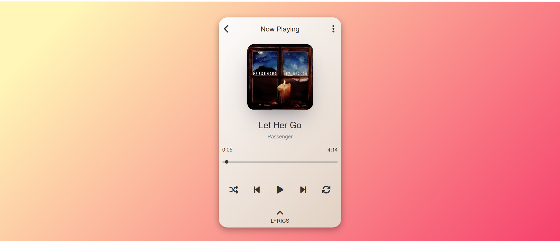 Music Player